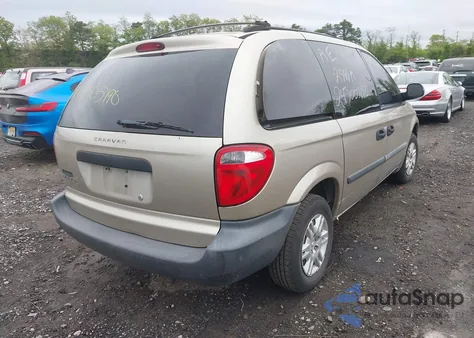 2006 Dodge Caravan Se из США, поврежденный, VIN 1D4GP25B26B755960